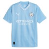 Maglia ufficiale Manchester City Champions of Europe Casa 2023-24 per Bambino